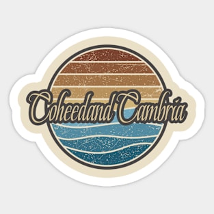 Coheed and Cambria Retro Waves Sticker